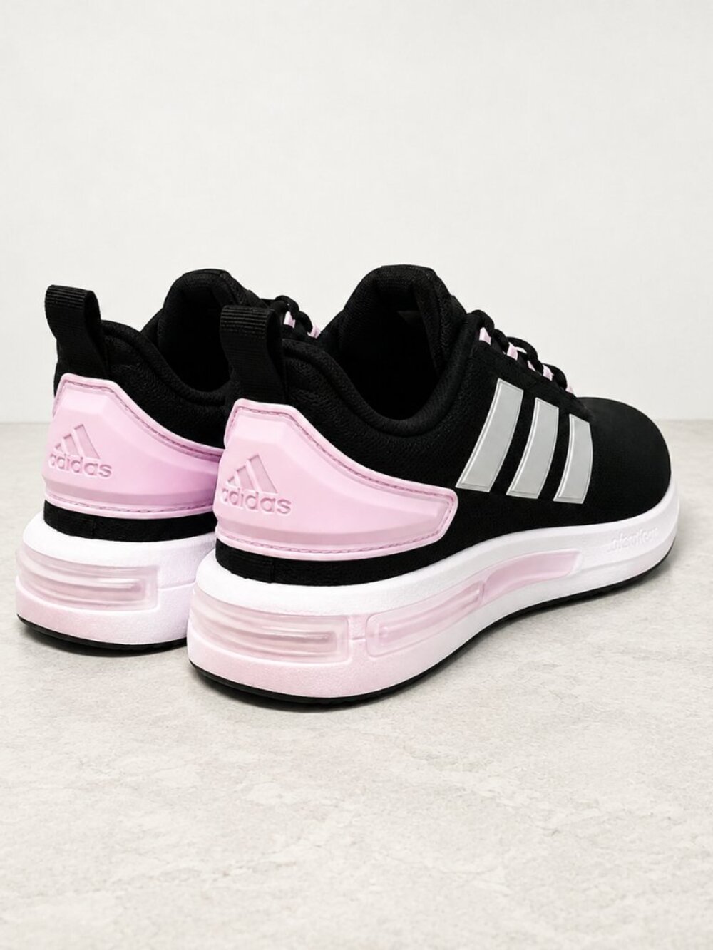 Adidas Racer TR23 Black Pink Cloudfoam Sneakers Women’s 7 NWT